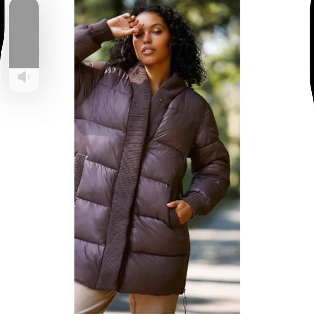 Varley Deep Purple Puffer Jacket - Picture 2 of 4